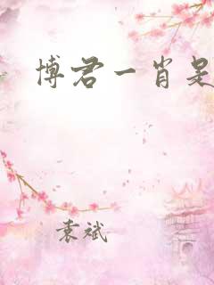 博君一肖是真的