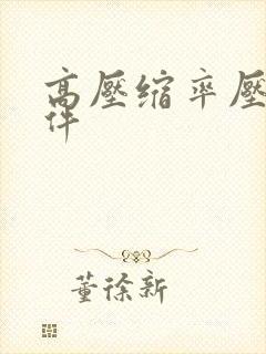 高压缩率压缩软件