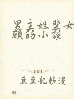 男主姓裴女主姓顾的小说