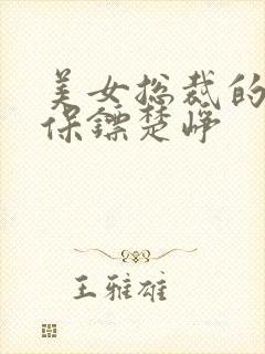 美女总裁的贴身保镖楚峥