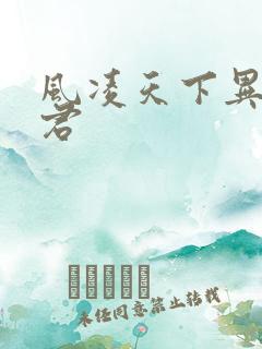 风凌天下异世邪君