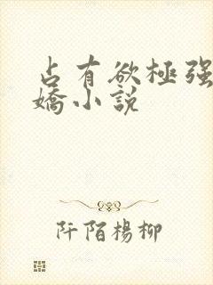 占有欲极强的病娇小说