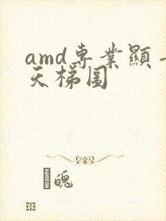 amd专业显卡天梯图