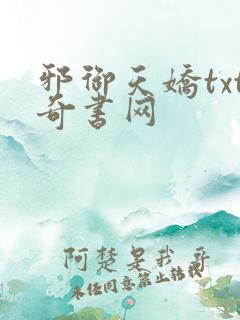 邪御天娇txt奇书网