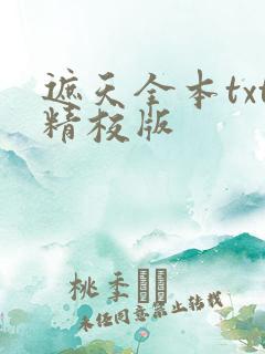 遮天全本txt精校版
