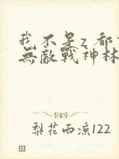 我不是z 都市无敌战神林北