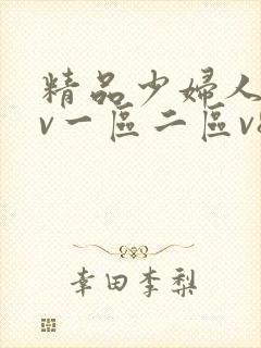 精品少妇人妻av一区二区v8