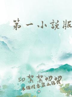 第一小说版主网