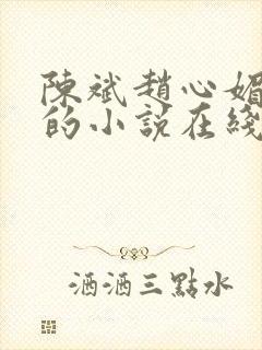 陈斌赵心媚全文的小说在线阅读