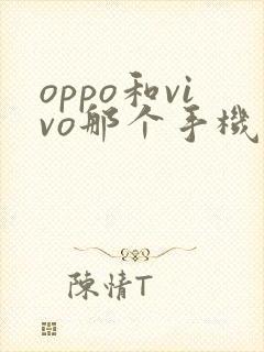 oppo和vivo那个手机拍照更好看