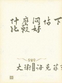 什么网站下小说比较好