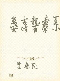 万古龙帝夏宇,安晴有声小说