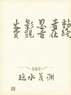 火影忍者动漫免费观看在线看