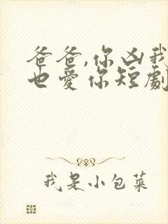 爸爸,你凶我我也爱你短剧资源