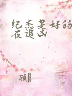 纪杰是好的吗白夜追凶