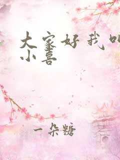 大家好 我叫林小喜