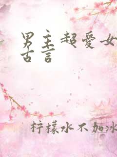 男主超爱女主的古言