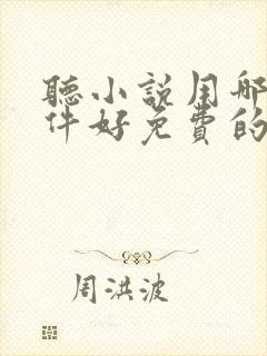 听小说用哪个软件好免费的