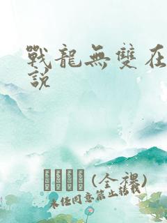 战龙无双在线小说