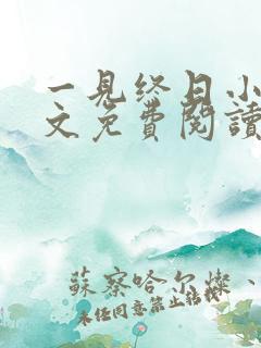 一见终日小说全文免费阅读无弹窗