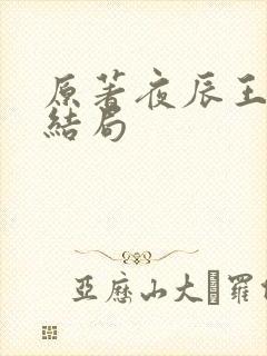 原著夜辰王最后结局