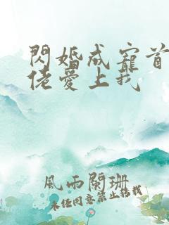 闪婚成宠首富大佬爱上我