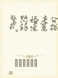 惊闪婚老公竟是我的亿万总裁