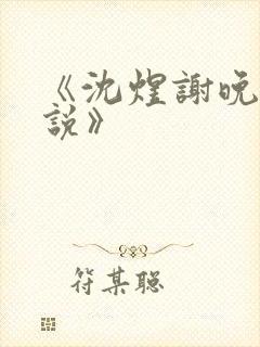 《沈煜谢晚烟小说》