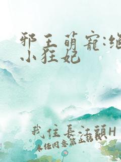 邪王萌宠:绝色小狂妃