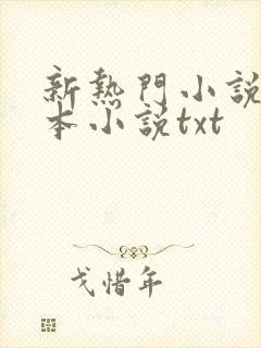 新热门小说网全本小说txt