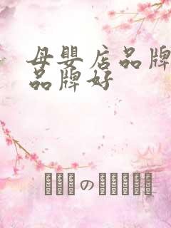 母婴店品牌哪个品牌好