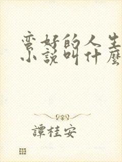 蛮好的人生原著小说叫什么名字