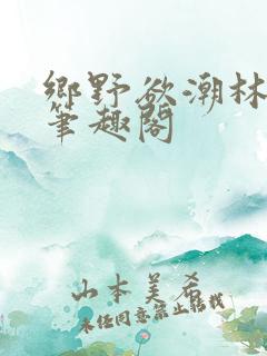 乡野欲潮林天成笔趣阁