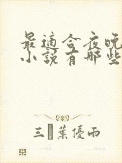 最适合夜晚看的小说有哪些