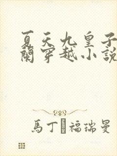 夏天九皇子司马兰穿越小说免费阅读