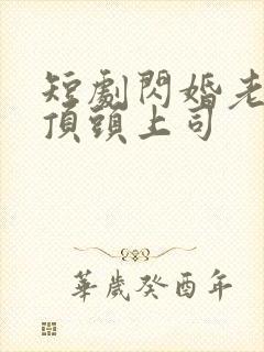 短剧闪婚老公是顶头上司