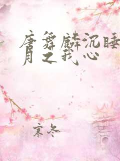 唐舞麟沉睡后麟月之我心