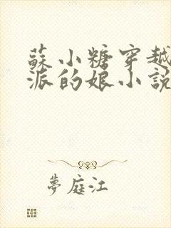 苏小糖穿越成反派的娘小说