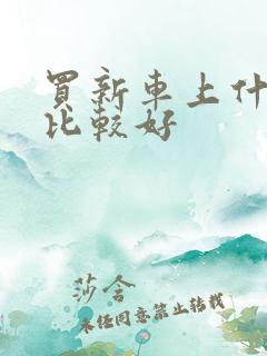 买新车上什么网比较好