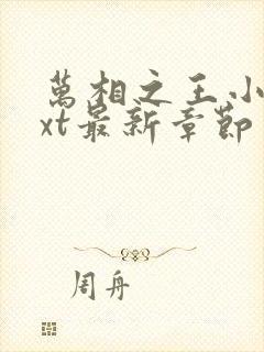 万相之王小说txt最新章节