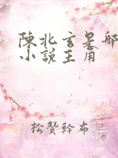 陈北玄是哪一部小说主角