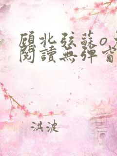 顾北弦苏o免费阅读无弹窗佟