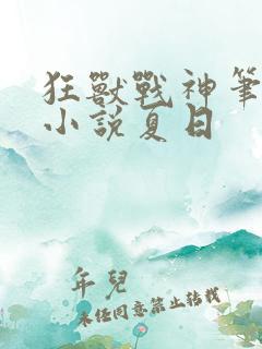 狂兽战神笔趣阁小说夏日