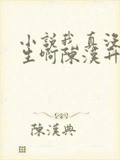 小说我真没想重生啊陈汉升全文阅读