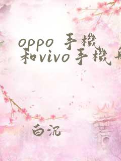oppo 手机和vivo手机哪个好