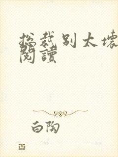 总裁别太坏全文阅读