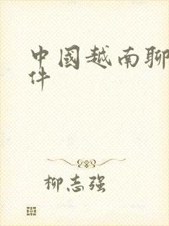 中国越南聊天软件