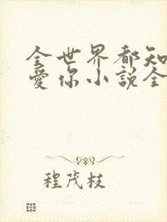 全世界都知道我爱你小说全文免费阅读