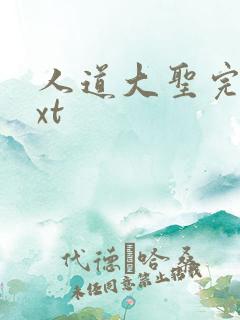 人道大圣完本txt