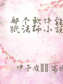 哪个软件能看全职法师小说